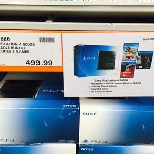 50%OFF Black or White Sony PS4 500Gb Deals and Coupons