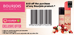10%OFF Bourjois Products Deals and Coupons