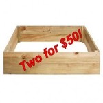 50%OFF Timber Raised Garden Beds Deals and Coupons