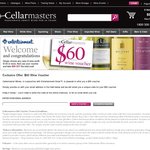 50%OFF Cellarmasters Wine Voucher Deals and Coupons