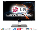 50%OFF Ultra Slim LG 23in Full HD 1920x1080 5ms 16:9 LED Monitor Deals and Coupons
