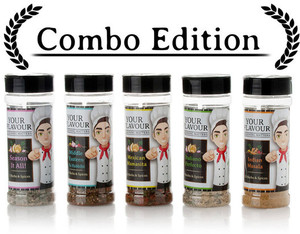 50%OFF Your Flavour Organic Seasonings Special 5 Flavour Combo Edition Deals and Coupons