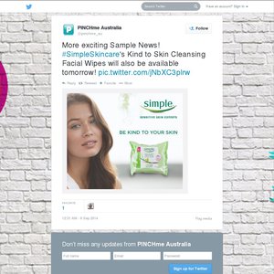 FREE PINCHme Skin Cleansing Facial Wipes Deals and Coupons