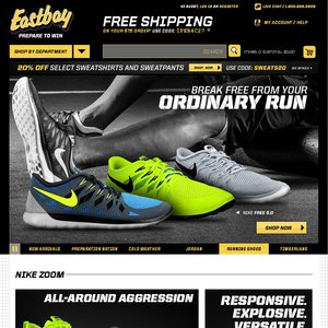 20%OFF Eastbay Orders Deals and Coupons