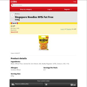 50%OFF Wokka noodles Singapore and Hokkien Deals and Coupons