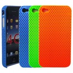 50%OFF iPhone 4/4S Mesh Ventilated Hard Case and Screen Protector Deals and Coupons
