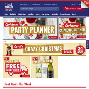 50%OFF Wine and Spirits at First Choice Deals and Coupons