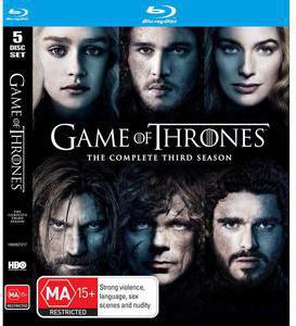 50%OFF Game of Thrones Season 3 Blu-Ray  Deals and Coupons