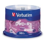 50%OFF Verbatim DVD+R 50 Pack Spindle Deals and Coupons