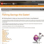 50%OFF Easter Weekend Parking Deals and Coupons
