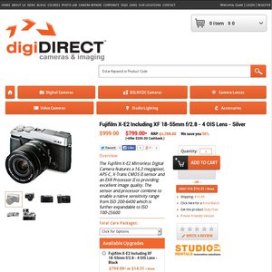 50%OFF Fujifilm X-E2 Camera with 2.8-4 Lens Deals and Coupons
