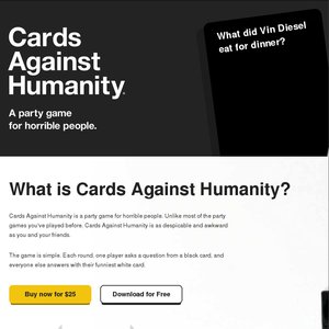 50%OFF Cards against Humanity Game Deals and Coupons