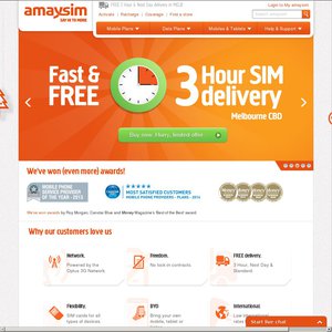 50%OFF Amaysim credit Deals and Coupons