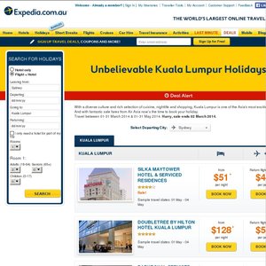 50%OFF Airplane ticket to Kuala Lumpur Deals and Coupons