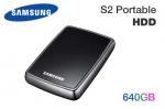 50%OFF Samsung S2 640GB portable hard drive Deals and Coupons