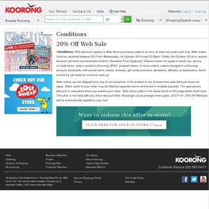 20%OFF Koorong items Deals and Coupons