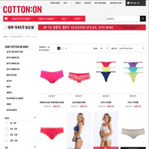 50%OFF 3Pack of Women V-String Bikini Deals and Coupons