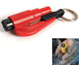 50%OFF 2-in-1 Keychain Car Emergency Tool Glass Breaker/Seat Belt Cutter Deals and Coupons