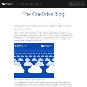 50%OFF Unlimited OneDrive Storage Deals and Coupons