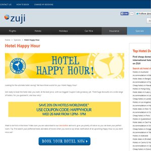 20%OFF Hotels Deals and Coupons