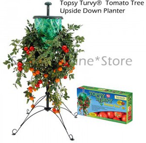 50%OFF Topsy Turvy Tomato Herb Vegetable Tree Upside down Planter  Deals and Coupons
