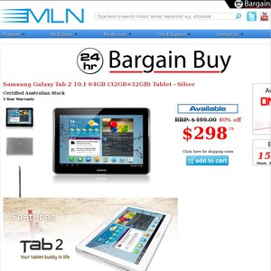 40%OFF Samsung Galaxy Tab 2 10.1 Deals and Coupons
