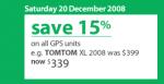 15%OFF TomTom XL V2 GPS 4.3