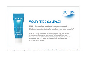 FREE Biotherm Sample Deals and Coupons