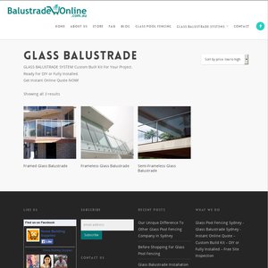 15%OFF Glass Balustrade Custom Kit Deals and Coupons