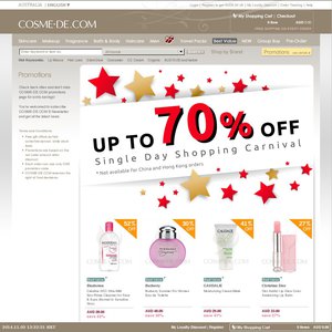 70%OFF Top Branded Cosmetic Products Deals and Coupons