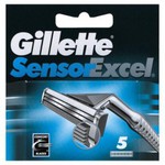 50%OFF Gillette Sensor Excel 5s Blades Deals and Coupons