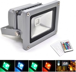 35%OFF 10W RGB Waterproof LED Flood Light Deals and Coupons
