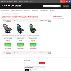 15%OFF DXRacer Console Gaming Chairs Deals and Coupons