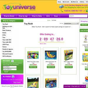 70%OFF Wahu Toy Rush Deals and Coupons