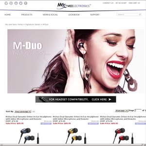 50%OFF MEElectronics M-Duo Dual Dynamic Driver In-Ear Earphones Deals and Coupons