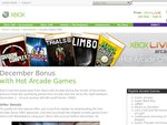 50%OFF Xbox December Arcade Bonus Deals and Coupons