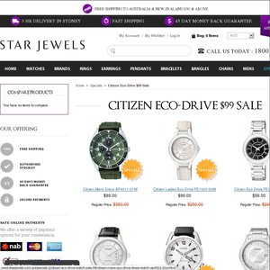 50%OFF Citizens Eco-Drive Watch Deals Deals and Coupons