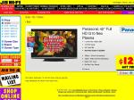 50%OFF Panasonic 42'' G10 HD Plasma TV deals Deals and Coupons