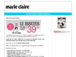 59%OFF Marie Claire Magazine Deals and Coupons