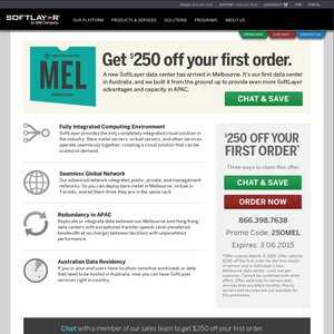 50%OFF 1stMonth Melbourne Dedicated Server Deals and Coupons