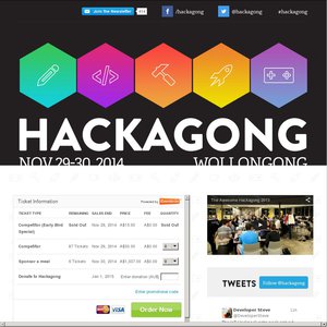 50%OFF Hackagong Ticket Deals and Coupons