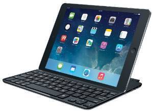 50%OFF Logitech White Ultra Thin Keyboard Cover for iPad Air  Deals and Coupons