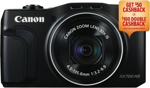 50%OFF Canon Powershot SX700 Deals and Coupons