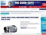 50%OFF Canon Legria FS406 Camcorder Bundle Deals and Coupons