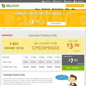 50%OFF SSL Providers at CheapSSLShop Deals and Coupons