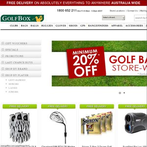 20%OFF Golf Box Items Deals and Coupons