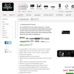 50%OFF Yamaha RXV573 7.1 Channel Network AV Receiver Deals and Coupons