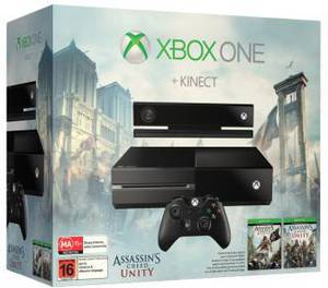 50%OFF Xbox One with Kinect + 6 Games + Extra Wireless Controller Deals and Coupons