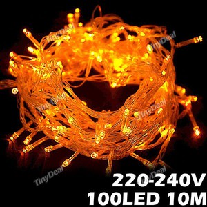50%OFF 10M 220-240V Christmas Decoration 100-LED Lights Deals and Coupons