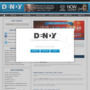 50%OFF 12 Month Membership Club Dendy Deals and Coupons